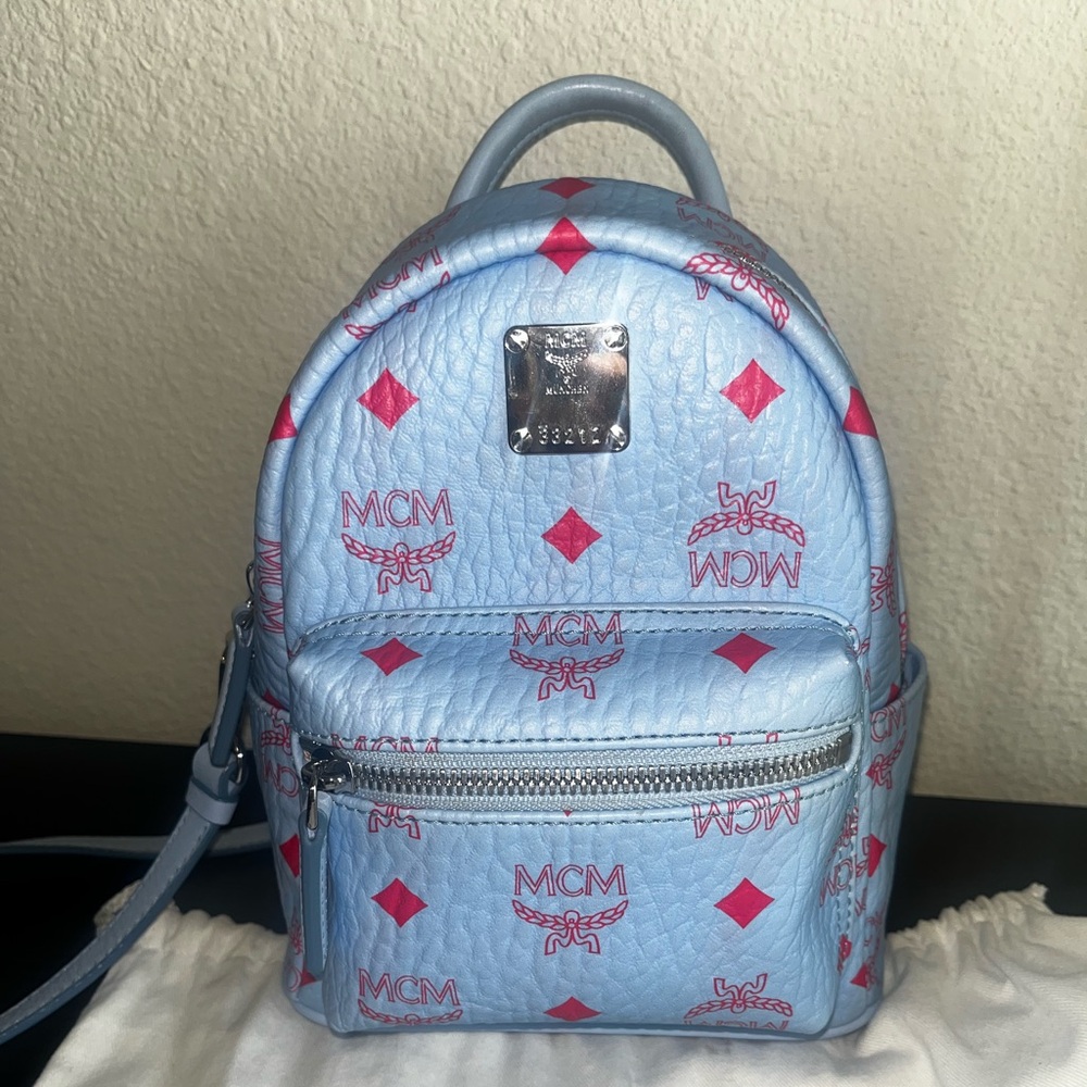MCM mini stark backpack